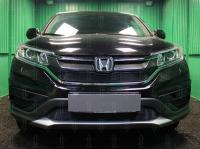 Honda CR-V (15–) Защита радиатора, чёрная, верх (CR-V IV 2.0)
