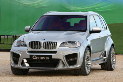 BMW X5 E70 (07-13) Бампер G-Power Typhoon передний с конструктивами ДХО